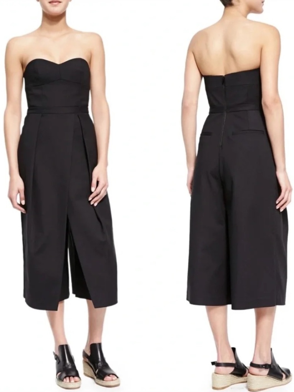 Tibi Strapless Corset Jumpsuit Sz 4, excellent (OP 695$)